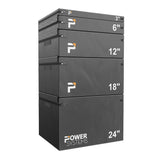 Power Systems Foam Plyo Box Exercise & Wellness Functional Training Plyo Boxes