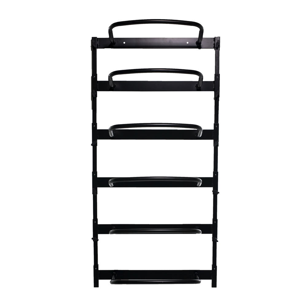 Power Systems Economy Wall Rack for Foam Rollers Exercise & Wellness Gym Equipment
