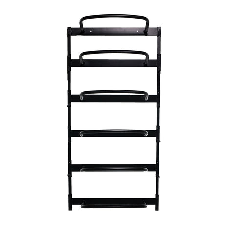 Power Systems Economy Wall Rack for Foam Rollers Exercise & Wellness Gym Equipment