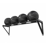 Power Systems Wall-Mounted Med Ball Rack Exercise & Wellness Strength Medicine Balls
