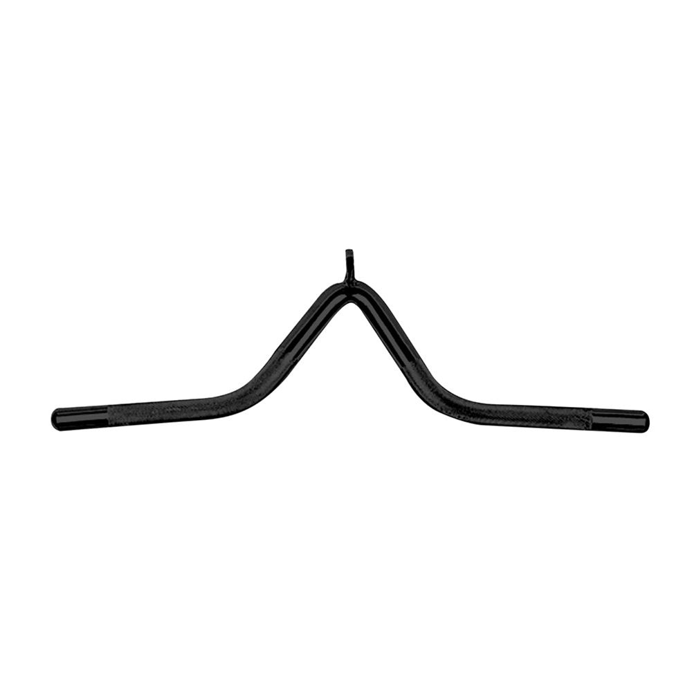 Power Systems Black Chrome Multi Purpose V Bar Exercise & Wellness Strength Cable Attachments