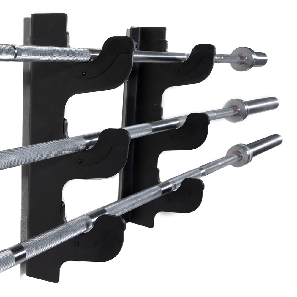 Power Systems Horizontal Wall Bar Holder Exercise & Wellness Strength Bars & Plates