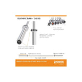 Power Systems Men's 20KG Olympic Bar Power Systems