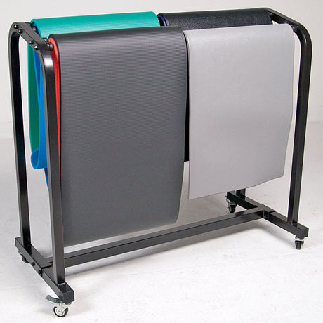 Power Systems Mat Cart Exercise & Wellness Studio Fitness Exercise Mats