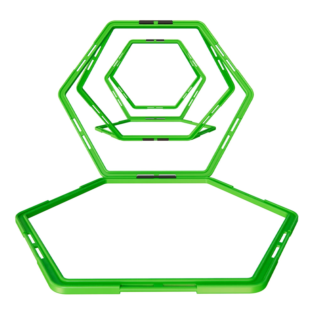 Power Systems Hex Agility Rings Exercise & Wellness Functional Training Speed & Agility