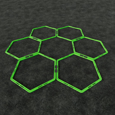 Power Systems Hex Agility Rings Exercise & Wellness Functional Training Speed & Agility