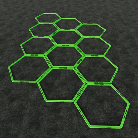 Power Systems Hex Agility Rings Exercise & Wellness Functional Training Speed & Agility