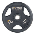 Power Systems Olympic Urethane Grip Plate Exercise & Wellness Strength Bars & Plates