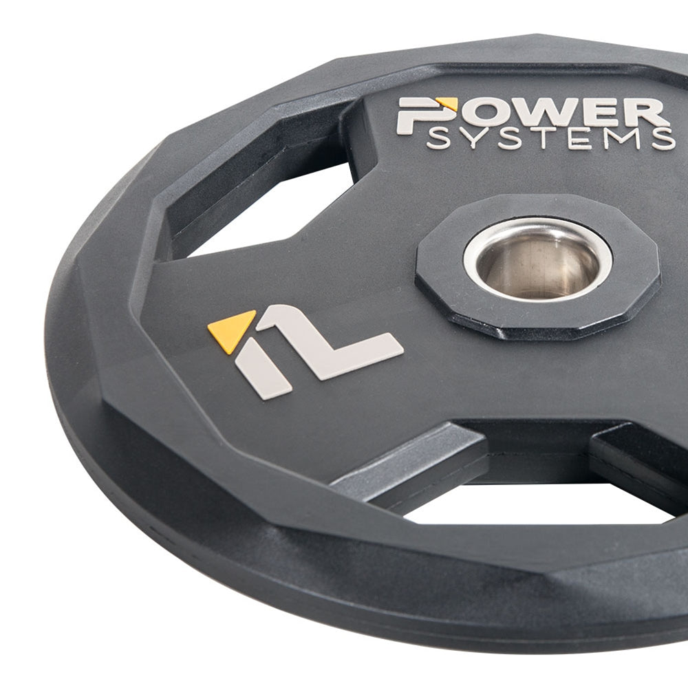 Power Systems Olympic Urethane Grip Plate Exercise & Wellness Strength Bars & Plates