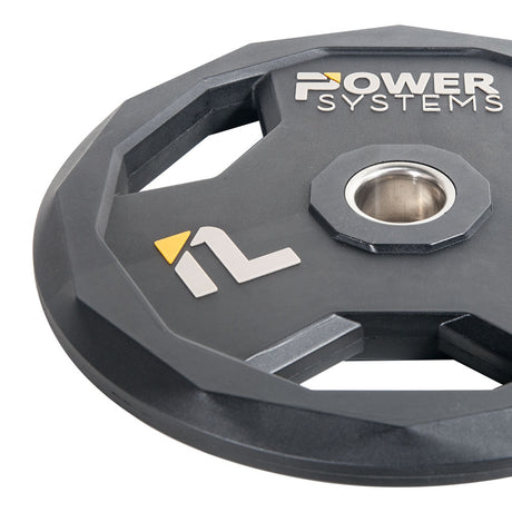 Power Systems Olympic Urethane Grip Plate Exercise & Wellness Strength Bars & Plates