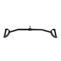Power Systems Black Chrome 36" Cable Pro Style Lat Bar Exercise & Wellness Strength Cable Attachments