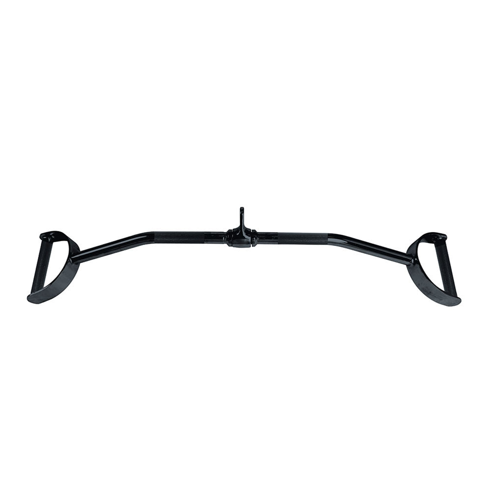 Power Systems Black Chrome 36" Cable Pro Style Lat Bar Exercise & Wellness Strength Cable Attachments