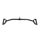 Power Systems Black Chrome 36" Cable Pro Style Lat Bar Exercise & Wellness Strength Cable Attachments