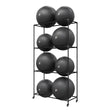 Power Systems Metal Stability Ball Storage Rack Exercise & Wellness Studio Fitness Balance Training