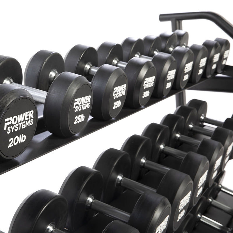 Power Systems Denali Series ProStyle Dumbbell Rack 15 Pairs