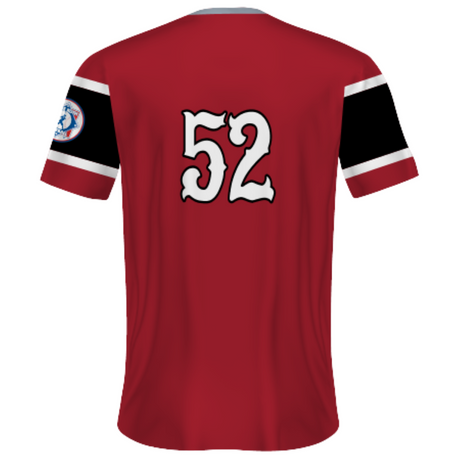 Holloway Babe Ruth Youth Sublimated V-Neck Baseball Jersey Team Baseball Jerseys