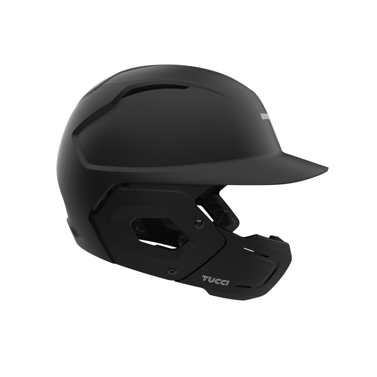 Tucci Potenza Baseball Batting Helmet With Jaw Guard-44