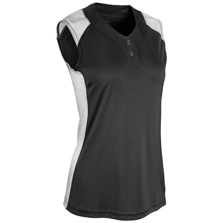 Champro Women's Infinite 2-Button Sleeveless Basketball Jersey-1
