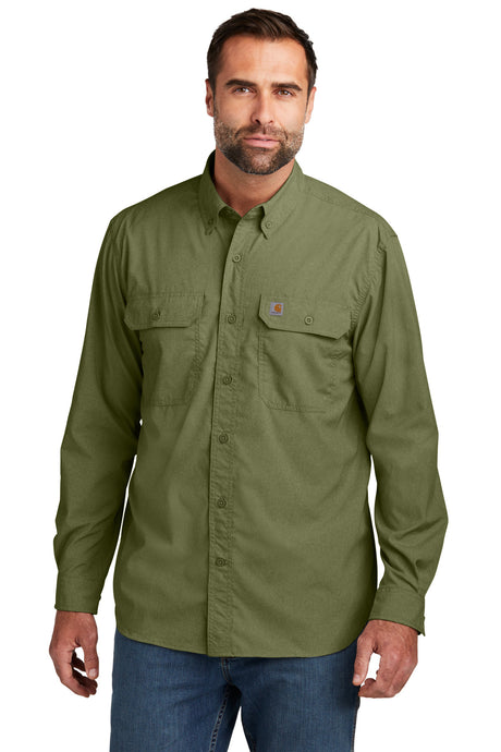 Carhartt Men's Force Solid Long Sleeve Shirt CT105291 Carhartt