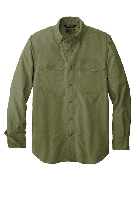 Carhartt Men's Force Solid Long Sleeve Shirt CT105291 Carhartt