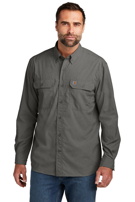 Carhartt Men's Force Solid Long Sleeve Shirt CT105291 Carhartt