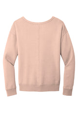 Port & Company Ladies Beach Wash Garment-Dyed V-Neck Sweatshirt