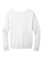Port & Company Ladies Beach Wash Garment-Dyed V-Neck Sweatshirt