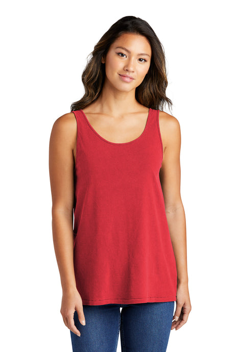 Port & Co Women's   Beach Wash   Garment-Dyed Tank LPC099TT