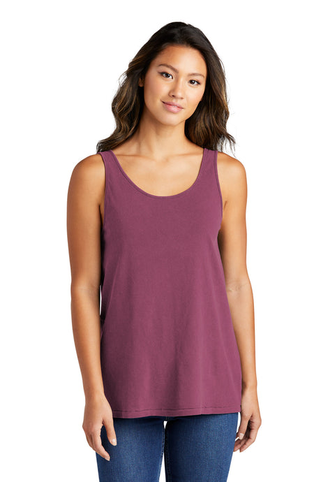Port & Co Women's   Beach Wash   Garment-Dyed Tank LPC099TT