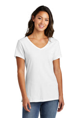 Port & Company Ladies Beach Wash Garment-Dyed V-Neck Tee