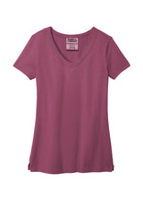 Port & Company Ladies Beach Wash Garment-Dyed V-Neck Tee