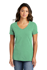 Port & Company Ladies Beach Wash Garment-Dyed V-Neck Tee
