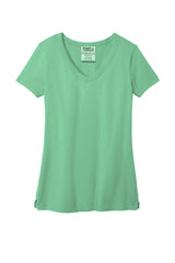 Port & Company Ladies Beach Wash Garment-Dyed V-Neck Tee