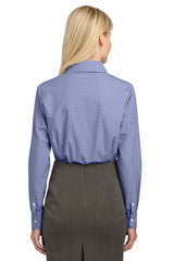 Port Authority Women's   Plaid Pattern Easy Care Shirt-2