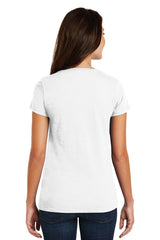 District Women's    Super Slub   V-Neck Tee-2