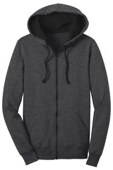 District Juniors The Concert Fleece Full-Zip Hoodie. DT801 District