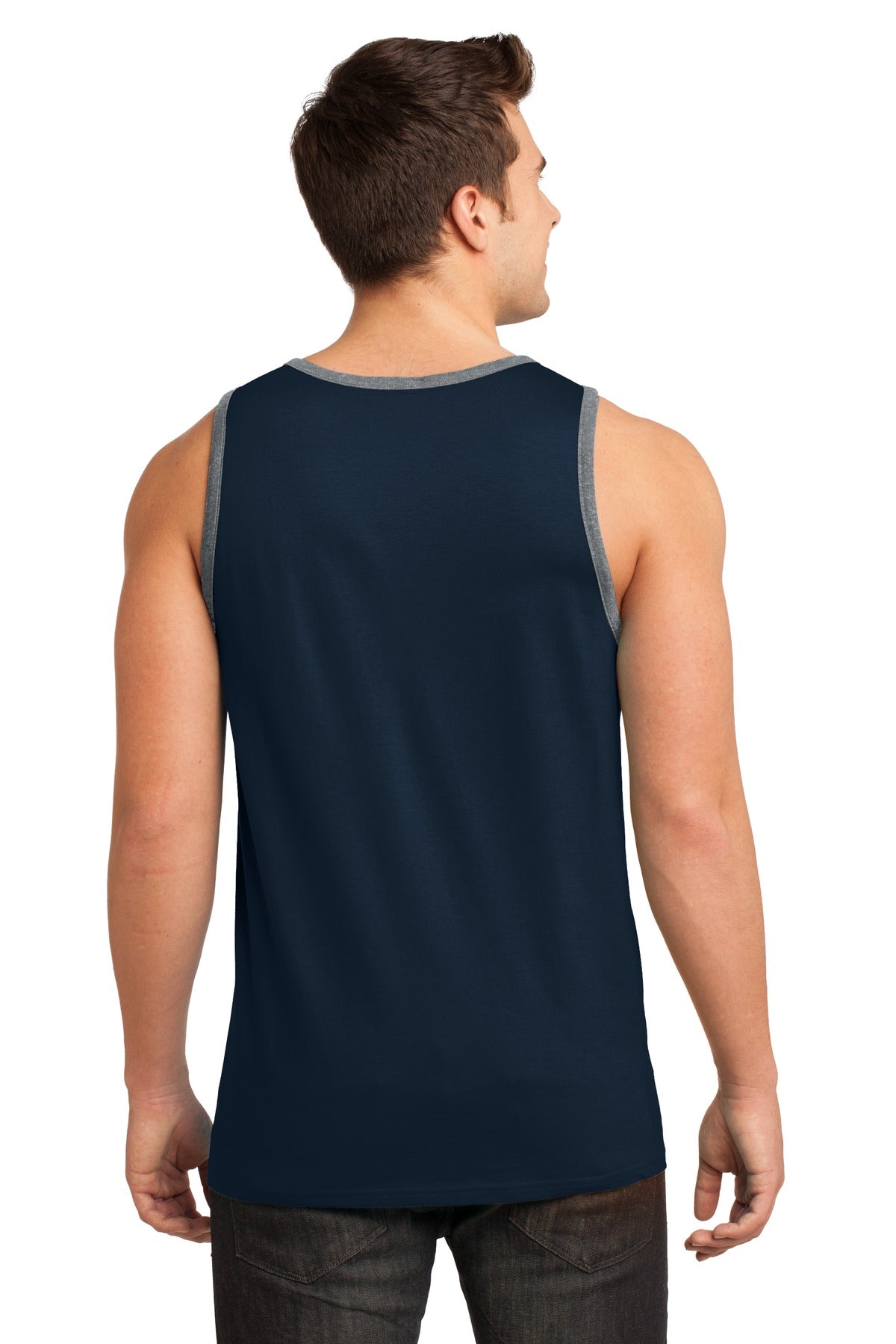 District Youth Cotton Ringer Tank Top DT1500 District