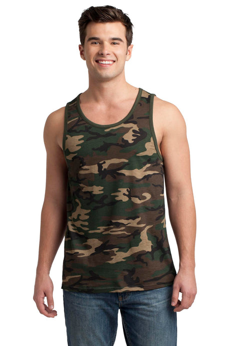 District Youth Cotton Ringer Tank Top DT1500 District
