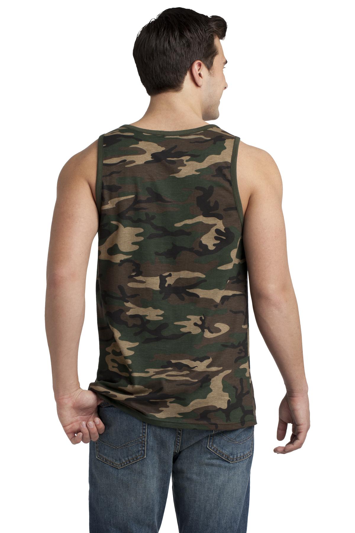 District Youth Cotton Ringer Tank Top DT1500 District