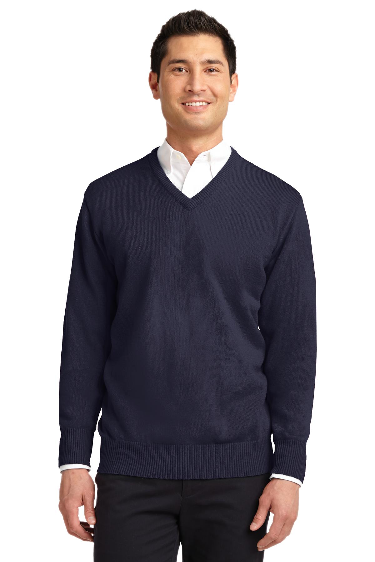 Port Authority Men's   Value V-Neck Sweater