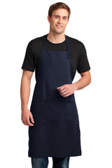 Port Authority    Easy Care Extra Long Bib Apron with Stain Release