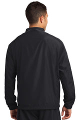 Sport-Tek Men's Piped Colorblock 1/4-Zip Wind Shirt. JST64