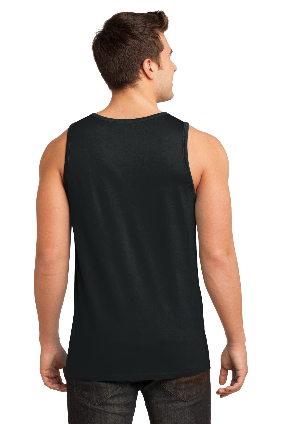 District Youth Cotton Ringer Tank Top DT1500 District