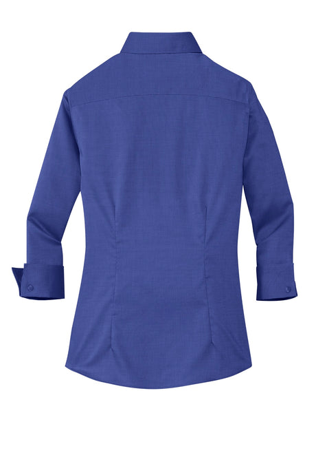 Red House Women's 3/4-Sleeve Nailhead Non-Iron Shirt. RH69 Red House