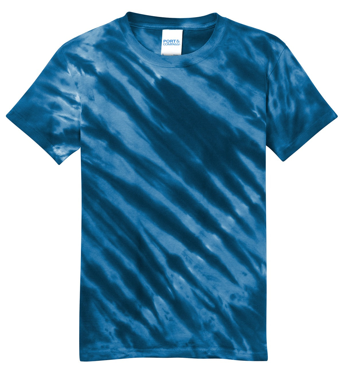 Port & Co Youth   Tiger Stripe Tie-Dye Tee-3