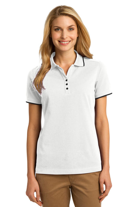 Port Authority Women's   Rapid Dry Tipped Polo