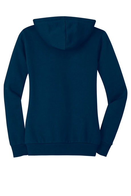 District Juniors Core Fleece Full-Zip Hoodie. DT290 District