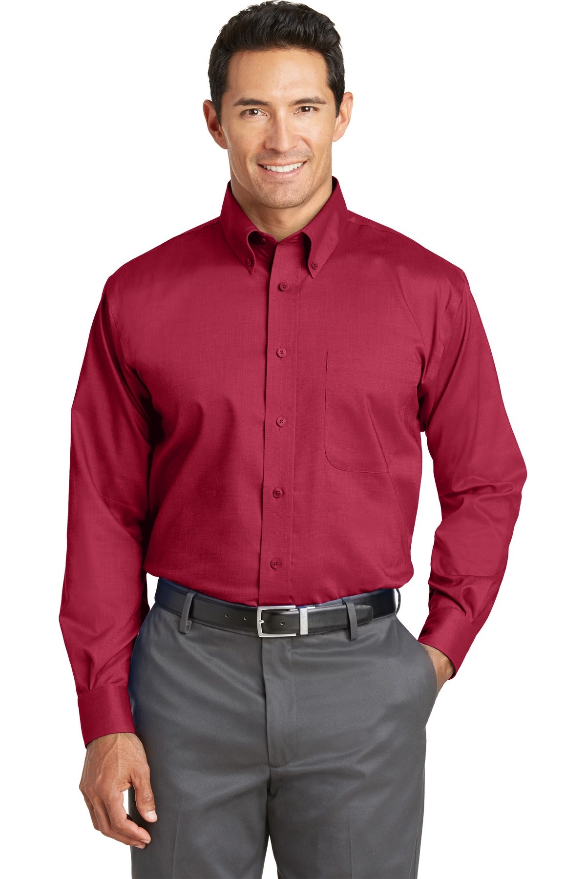 Red House Men's Nailhead Non-Iron Shirt. RH37 Red House