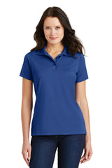 Port Authority Women's Poly-Charcoal Blend Pique Polo