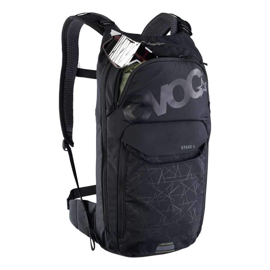 EVOC Stage 6 + 2L Bladder Hydration Bag Bicycle Accessories Packs, Racks, & Baskets